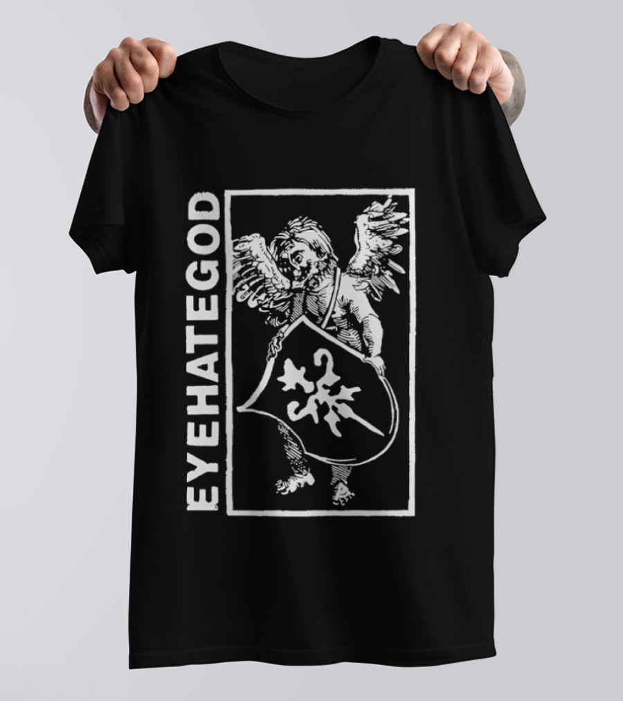 Eyehategod Xan Angel Holding Shield T-Shirt
