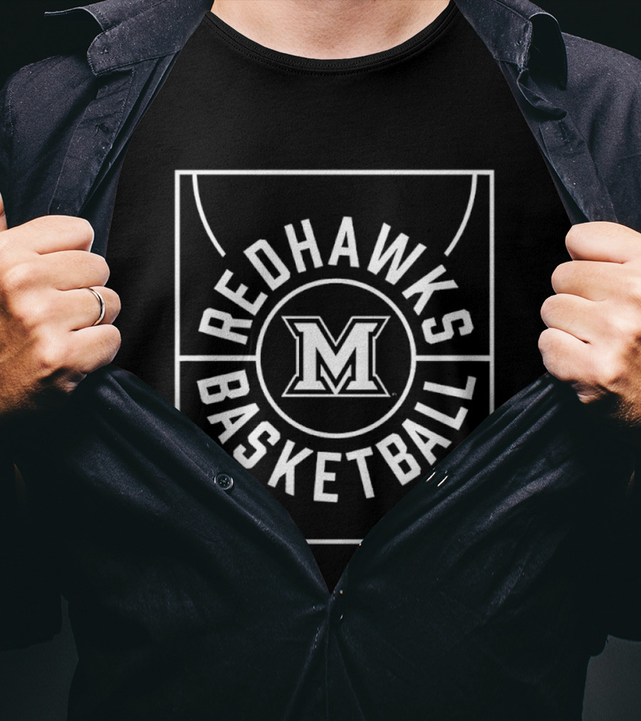 RedHawks Basketball M Center Miami T-Shirt