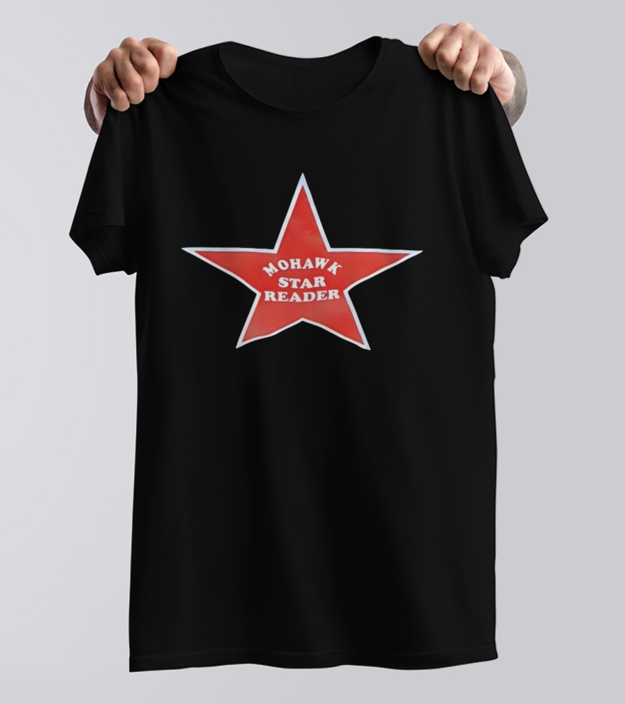 Mohawk Star Reader Red Star T-Shirt