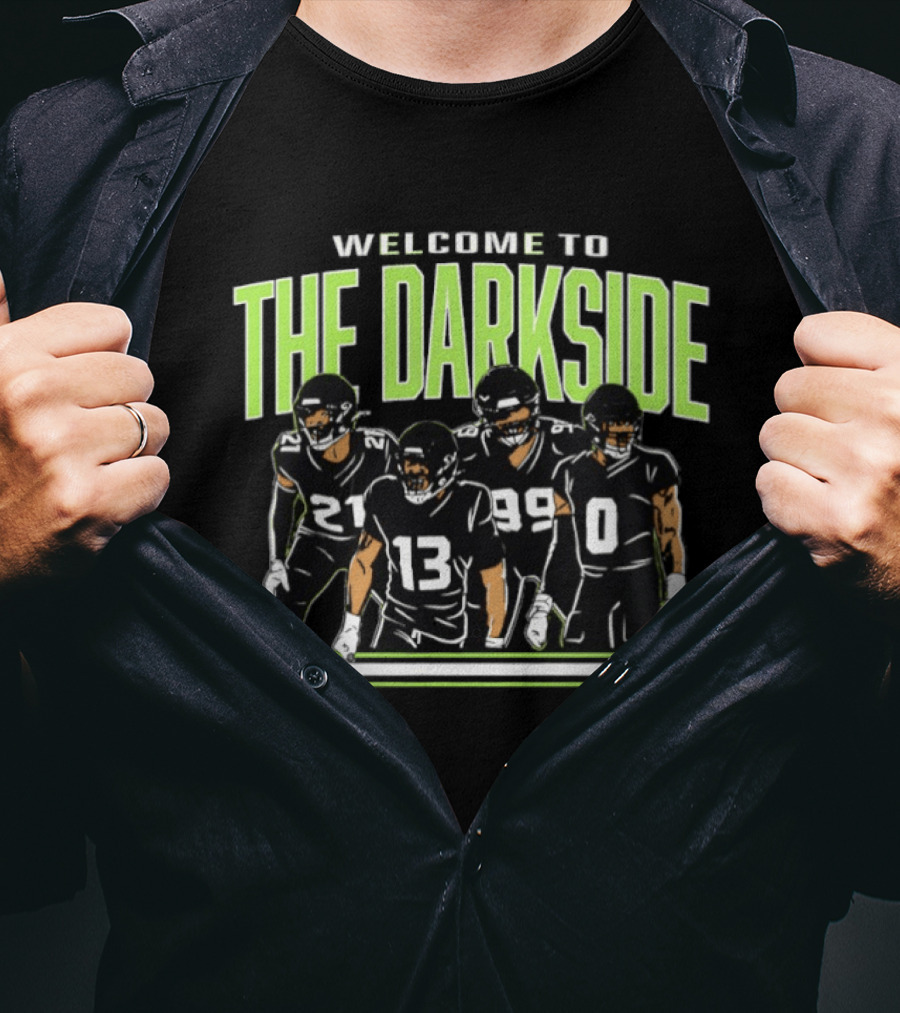 Welcome To The Dark Side Seattle Seahawks Players Football Team T-Shirt