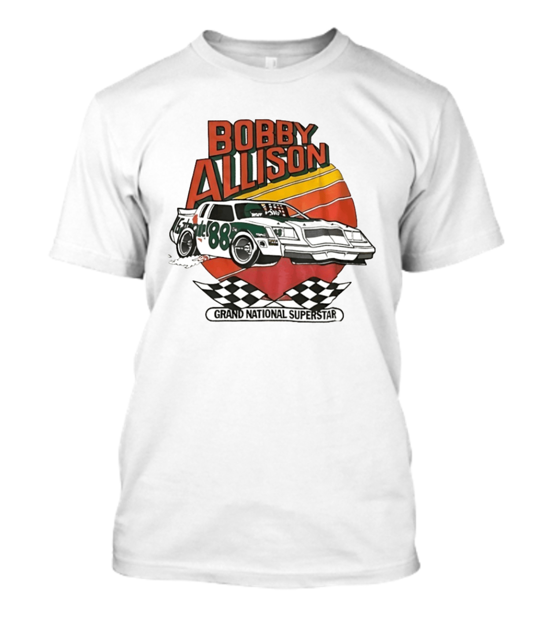 Bobby Allison 88 Racing Legend Grand National Superstar T-Shirt
