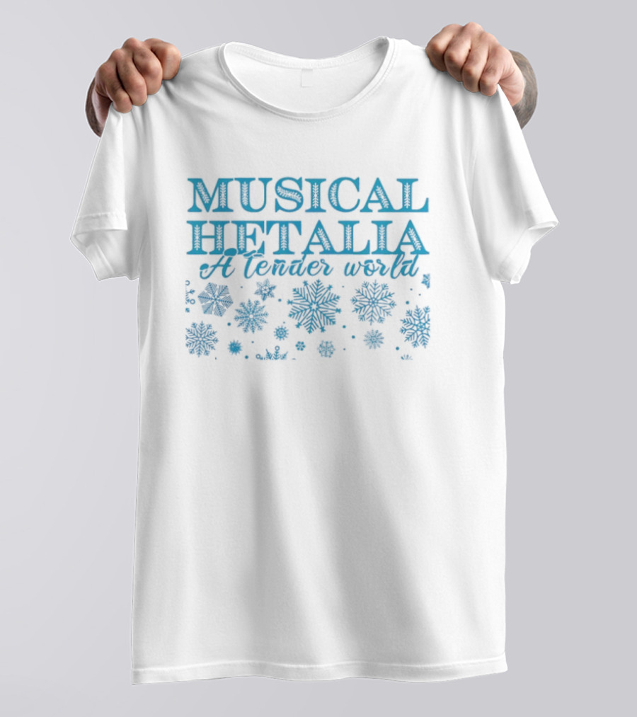 Musical Hetalia A Tender World Snowflower Celebration T-Shirt