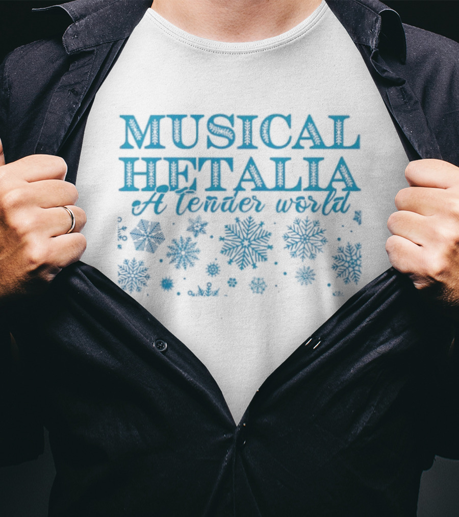 Musical Hetalia A Tender World Snowflower Celebration T-Shirt
