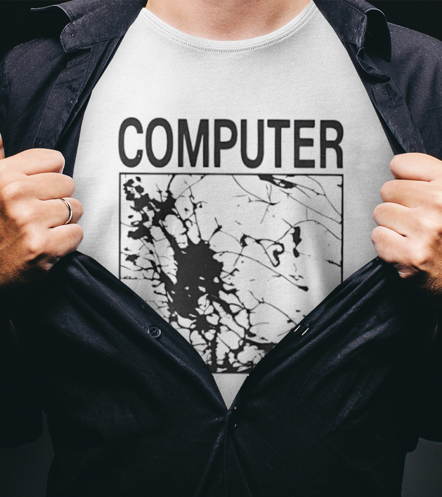 COMPUTER Gamer Gaming Splatter T-Shirt