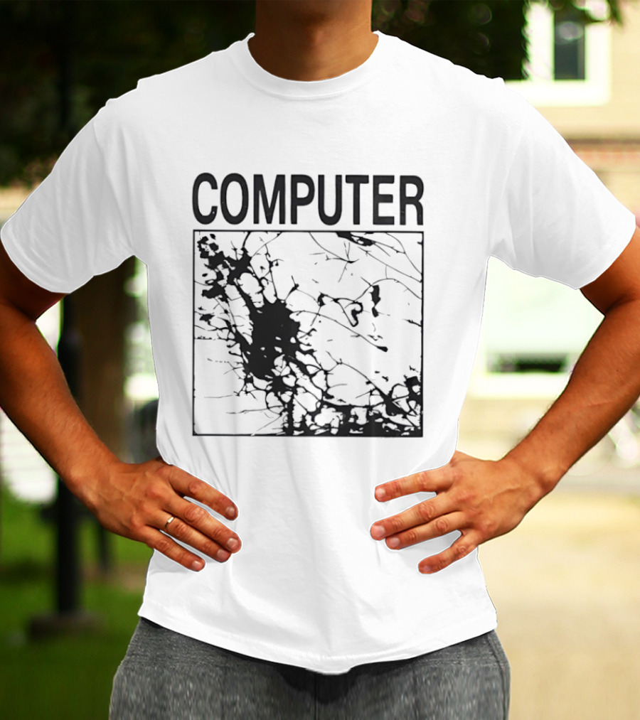 COMPUTER Gamer Gaming Splatter T-Shirt