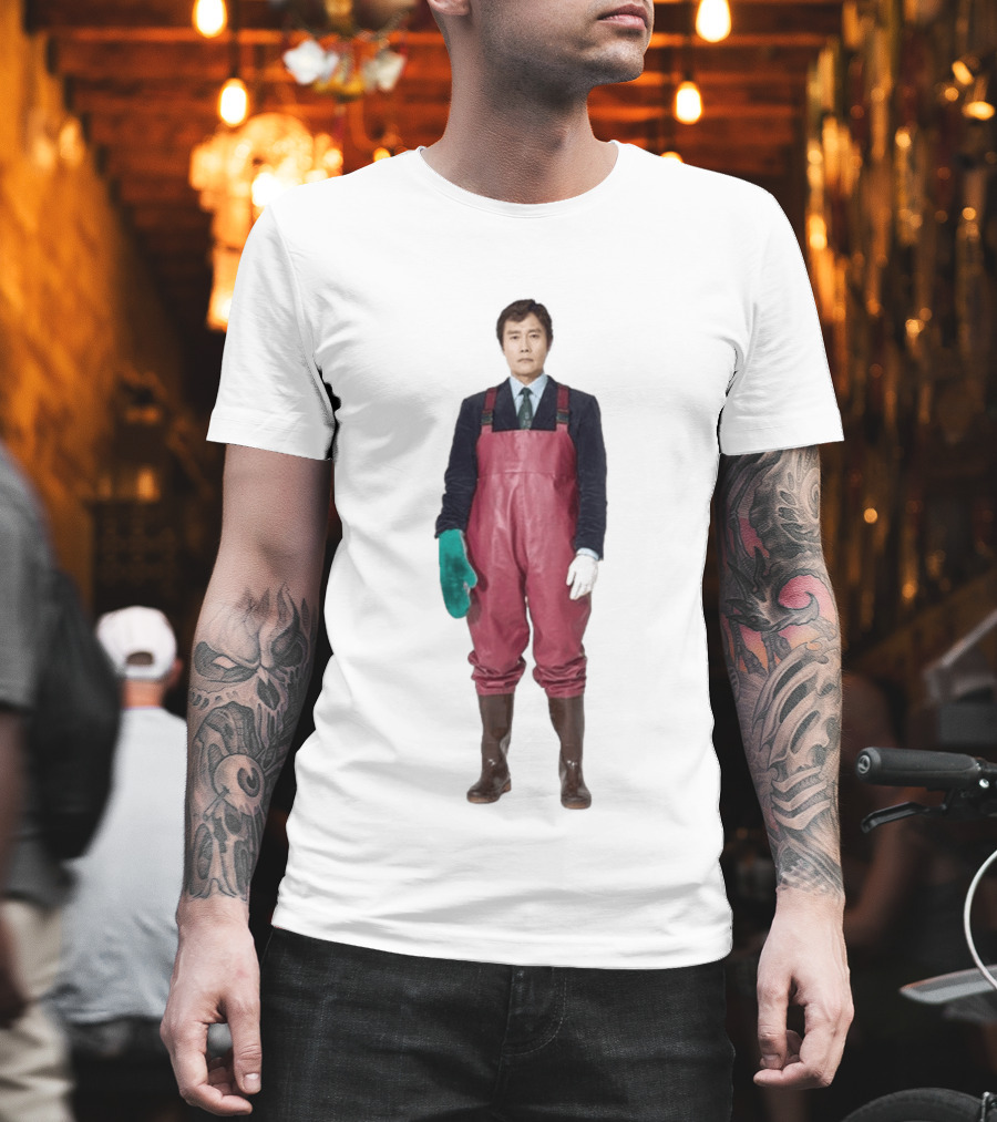 No Other Choice Man Su Suit Rubber Glove Uniform T-Shirt