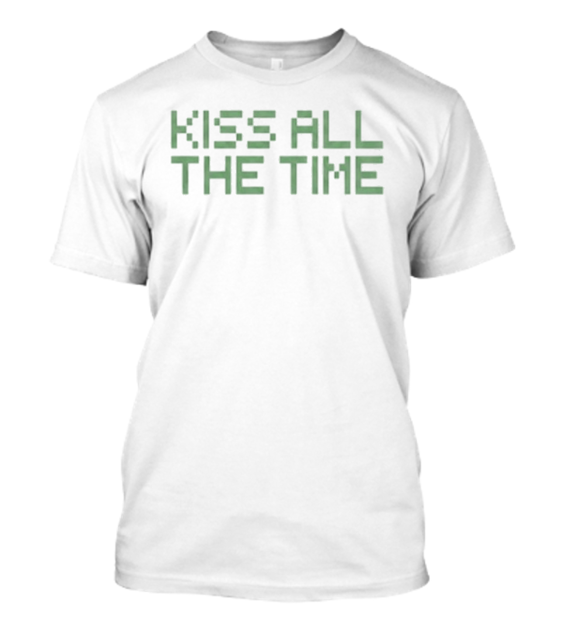 Kiss All The Time Neon T-Shirt