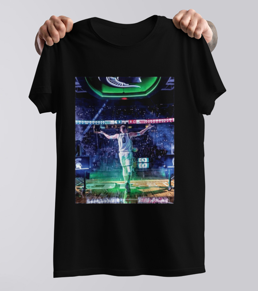 Jaxon Kohler Michigan State Spartans Basketball 2026 Celebration T-Shirt