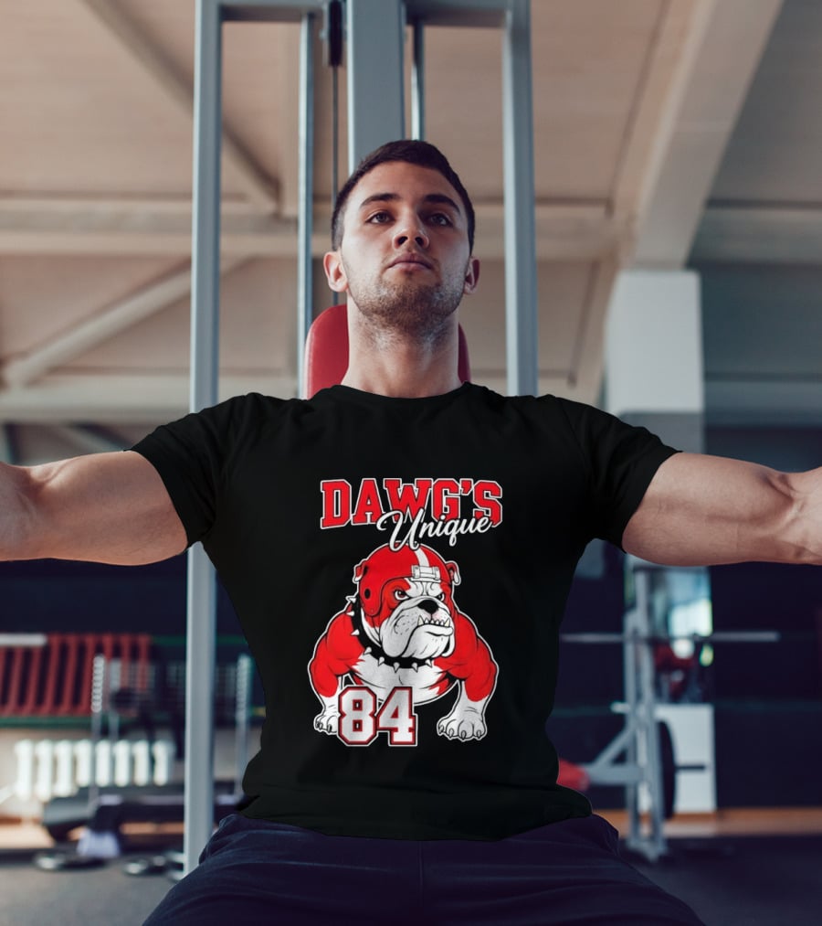 Ladd McConkey 84 Georgia Bulldogs Dawg's Unique Football Fan Gear T-Shirt