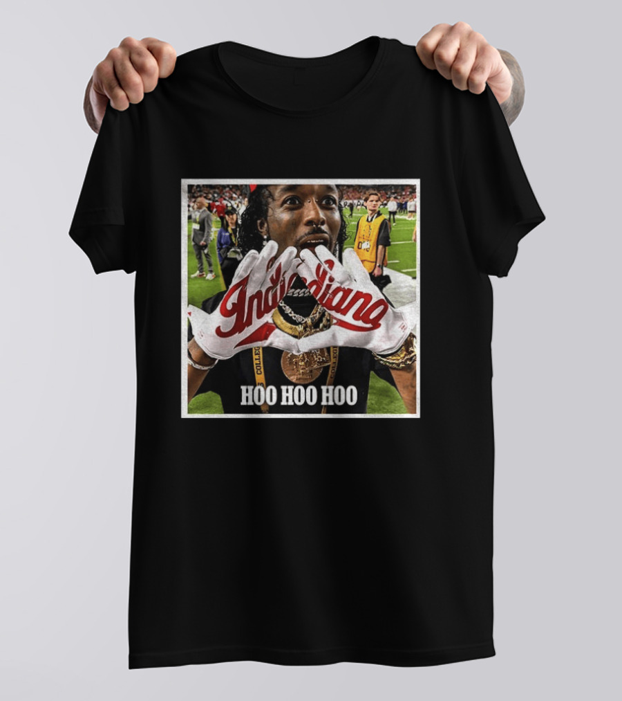 Indiana Hoosiers Hoo Hoo Hoo Football Game Day 2026 Lil Uzi Vert Rapper Meme T-Shirt