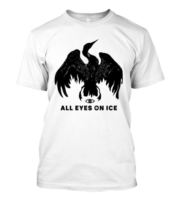 All Eyes On ICE Minnesota Rebel Loon Bird T-Shirt