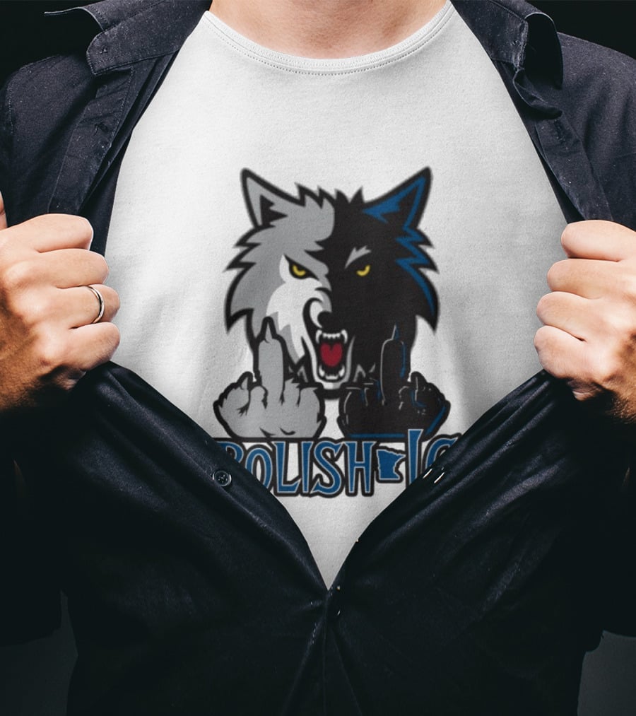 Minnesota Wolves Abolish Ice Wolves T-Shirt