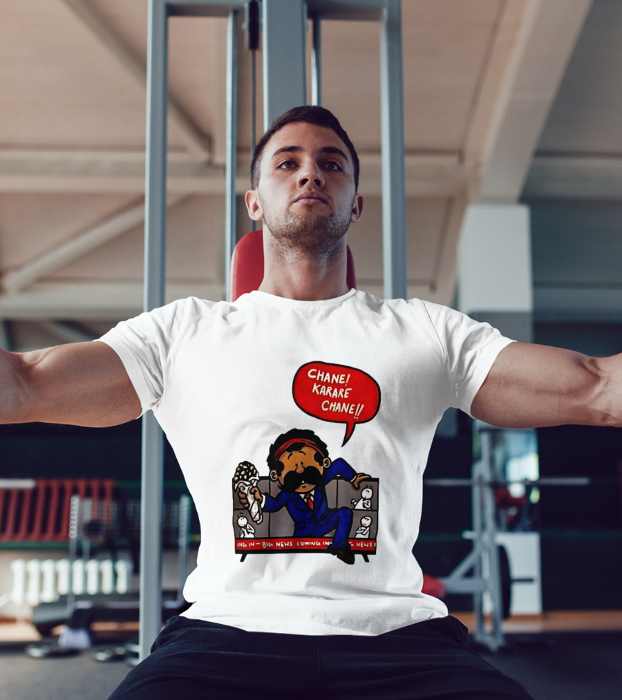 Chane Karare Chane Comic News Character Speech Bubble T-Shirt