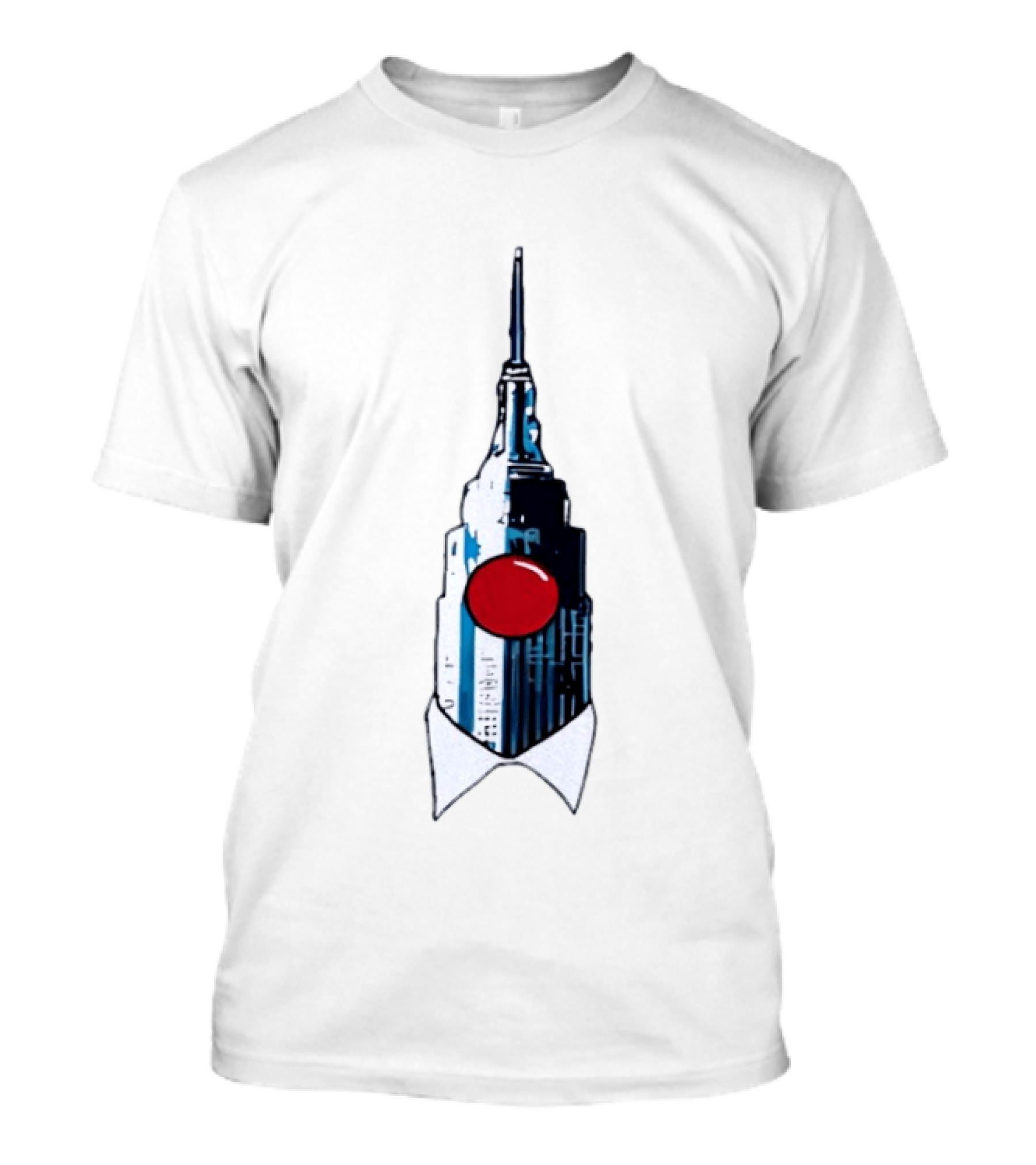 Clown Nose Empire State Building New York City T-Shirt