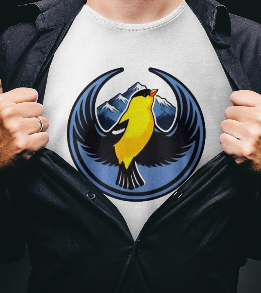 Washington American Goldfinch Mountain T-Shirt