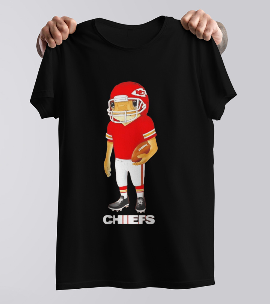 Bad Bunny Kansas City Chiefs Football Character Concho Chiefs T-Shirt