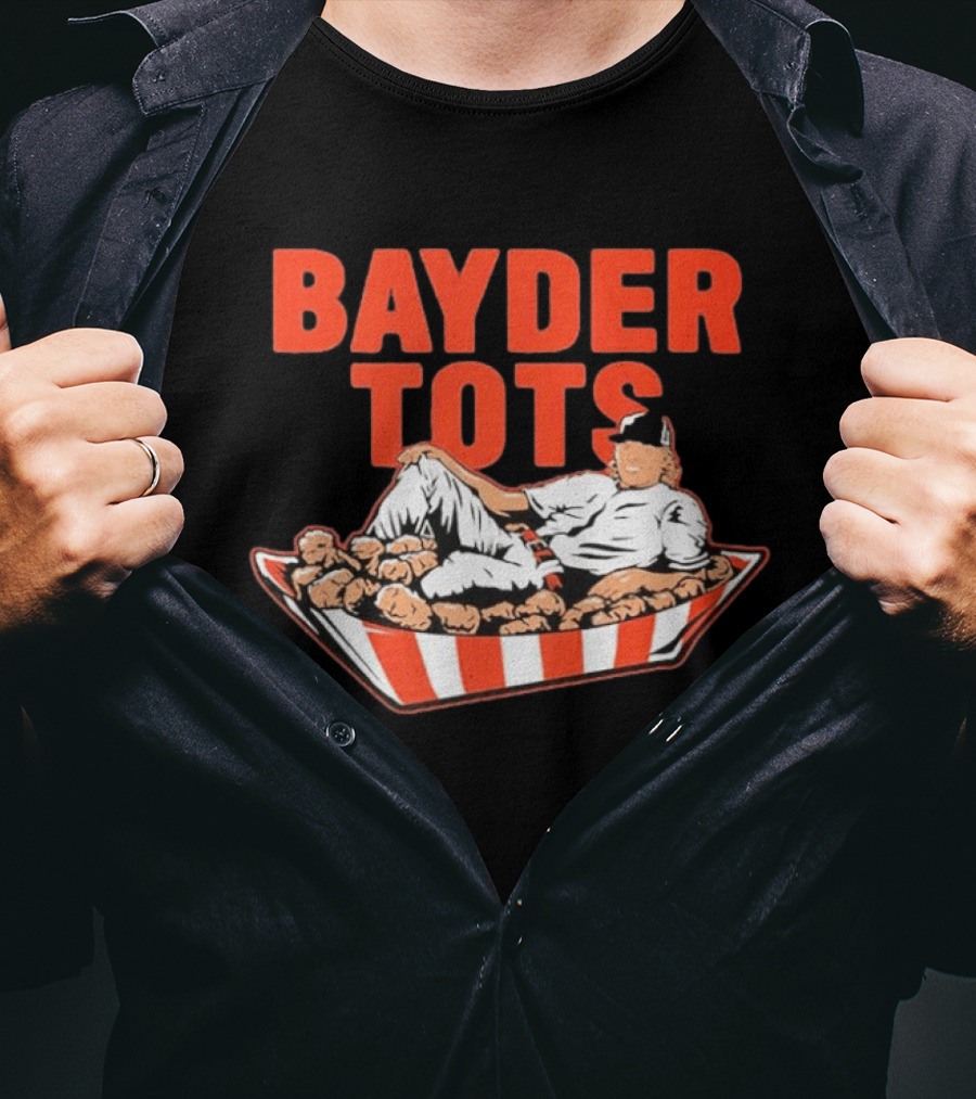 Bayder Tots Harrison Bader San Francisco Giants MLB T-Shirt