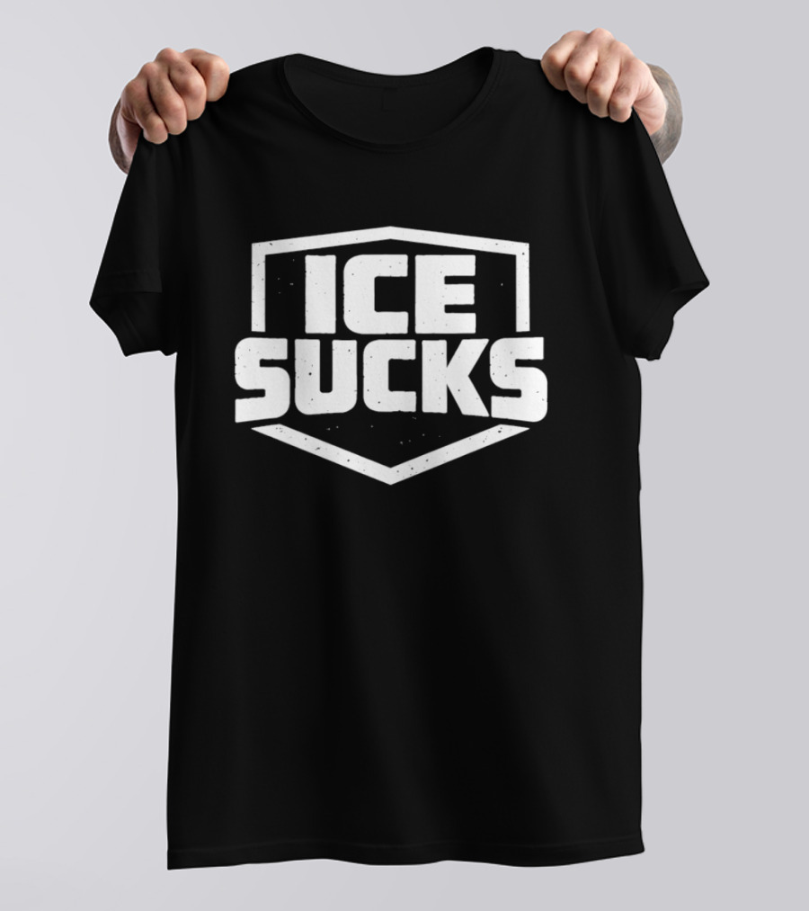 ICE Sucks Abolish ICE Protest Message T-Shirt