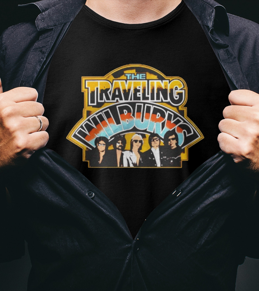 The Traveling Wilburys Band Members T-Shirt