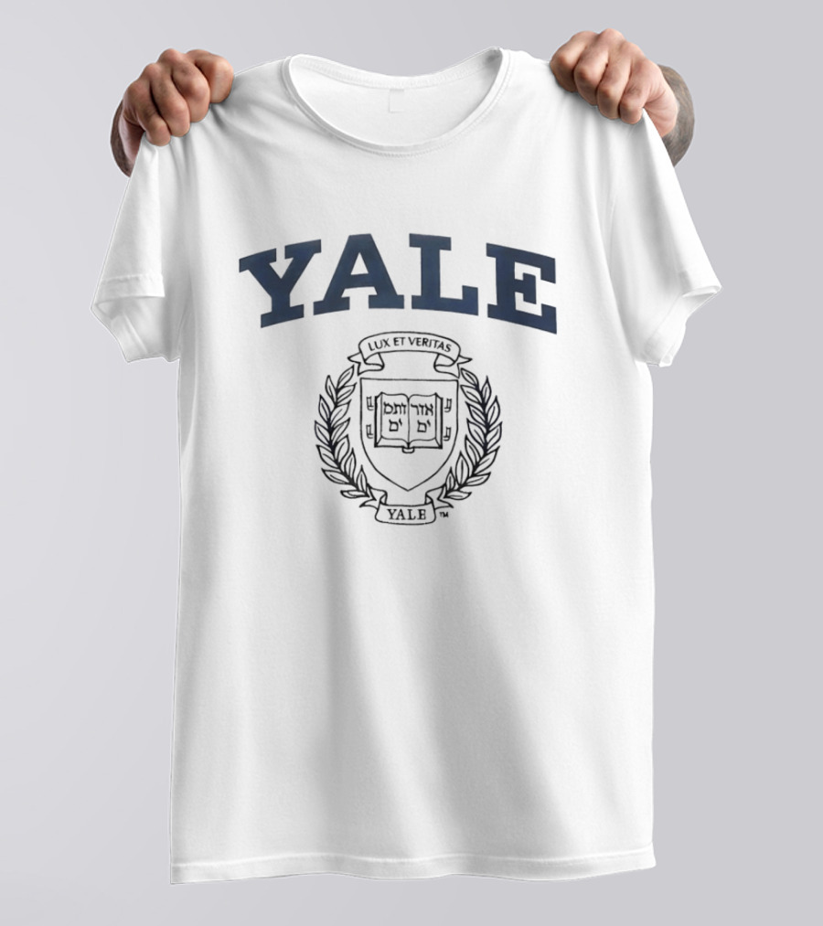 Yale Lux Et Veritas Coat Of Arms T-Shirt