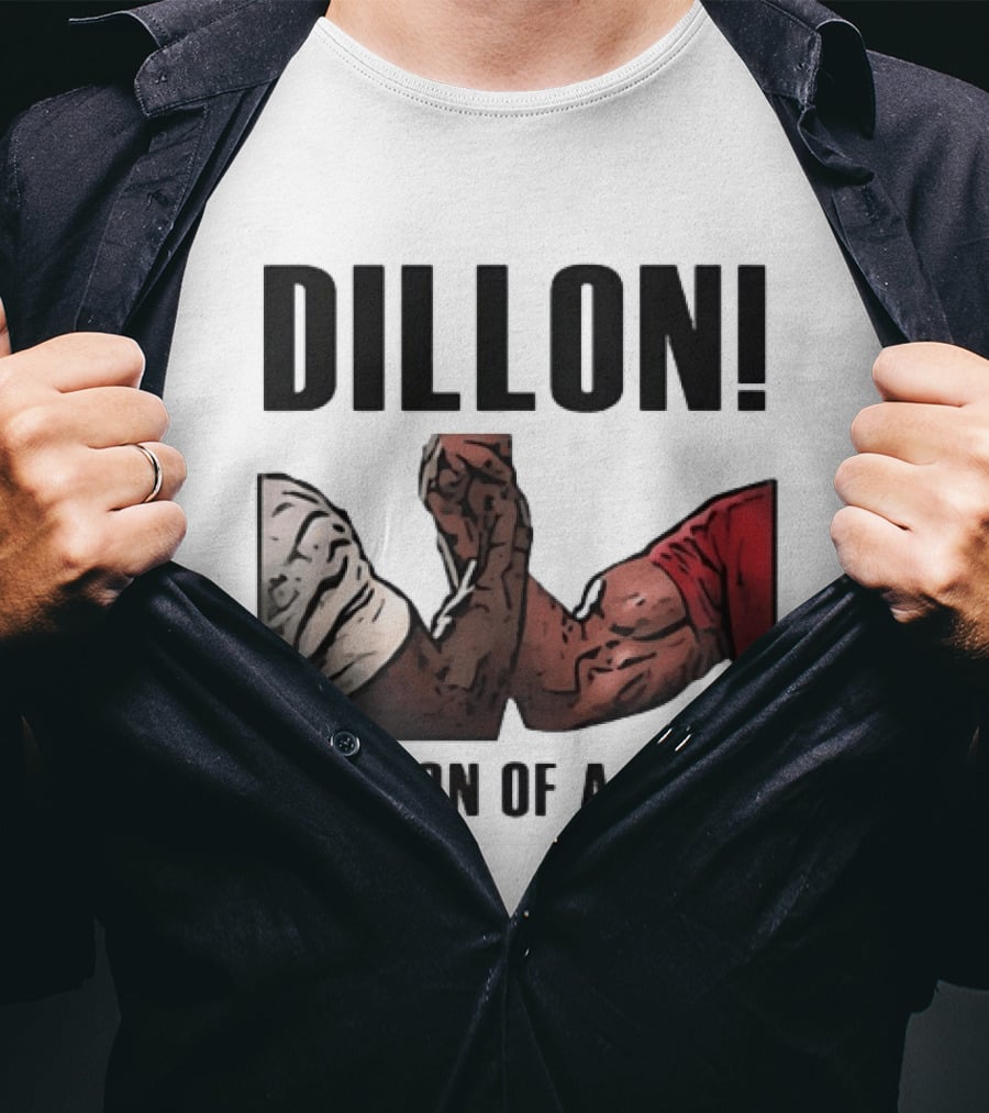 Dillon You Son Of A Bitch Arm Wrestling Meme Iconic Handshake T-Shirt