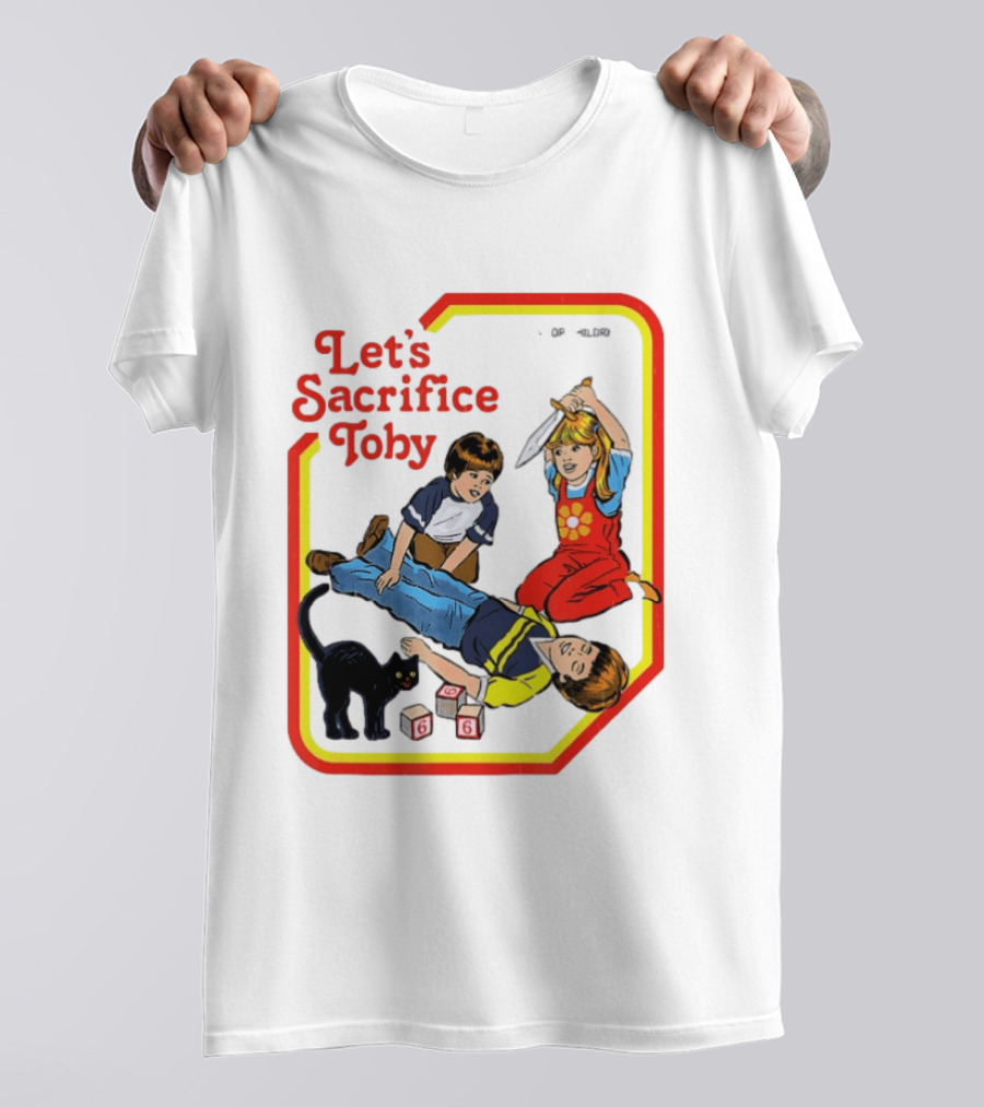 Let's Sacrifice Toby Steven Rhodes Retro Game T-Shirt