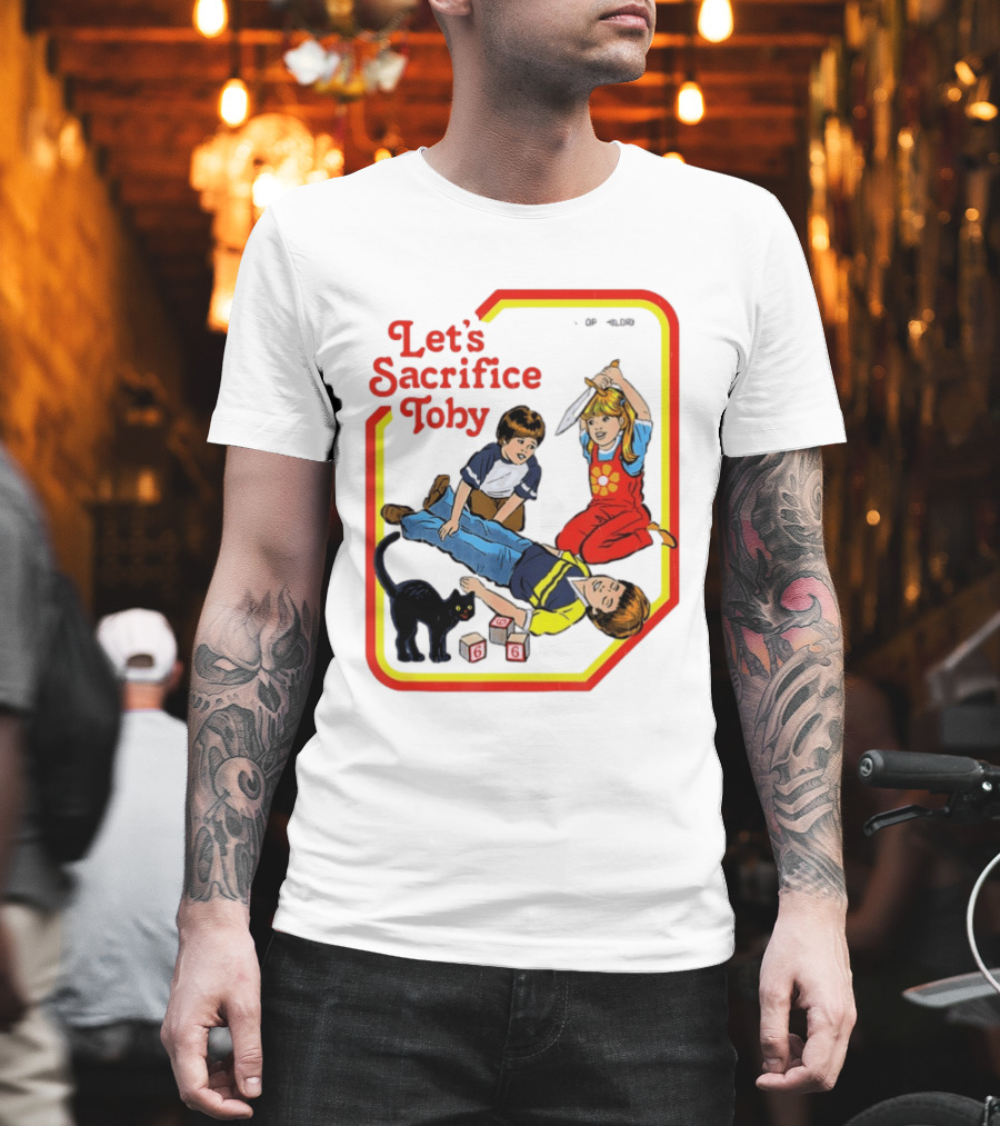 Let's Sacrifice Toby Steven Rhodes Retro Game T-Shirt