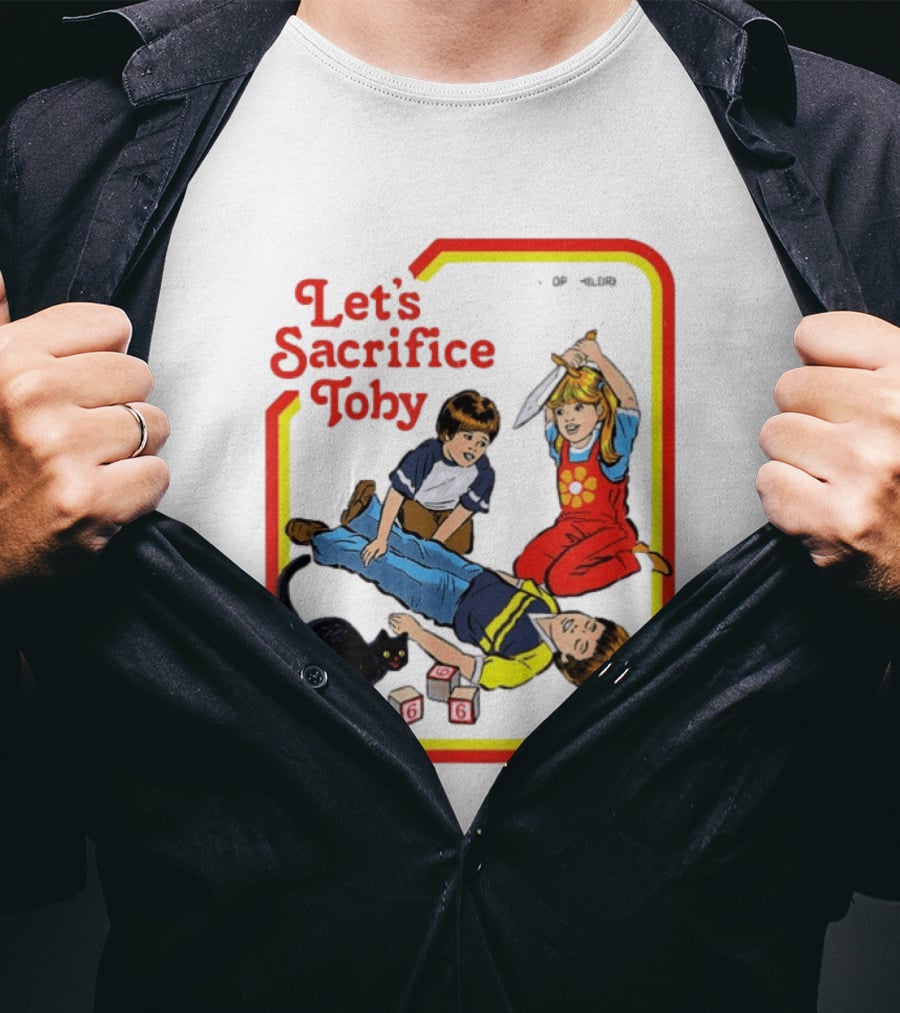 Let's Sacrifice Toby Steven Rhodes Retro Game T-Shirt