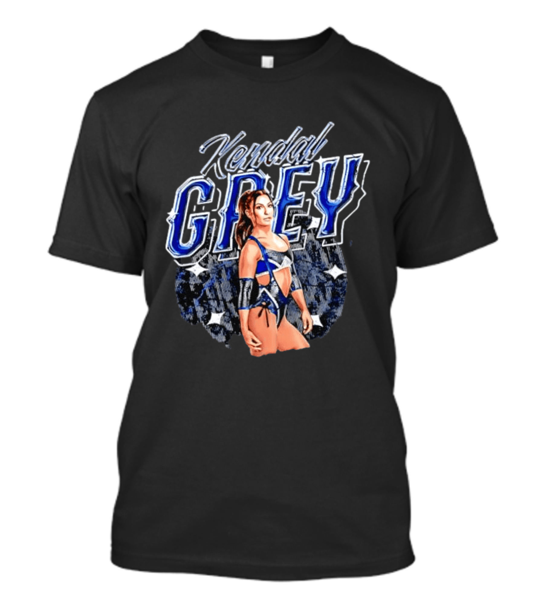Kendal Grey WWE NXT Star Sparkle Wrestling T-Shirt