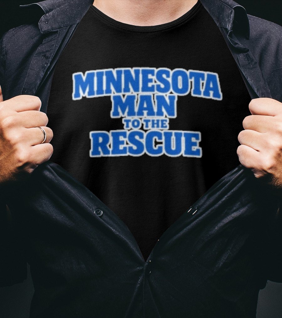Minnesota Man To The Rescue Heroic Adventure T-Shirt
