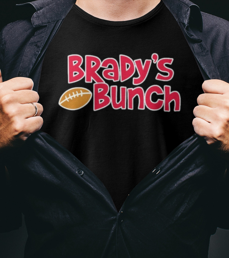 Brady's Bunch Buffalo Bills Football T-Shirt