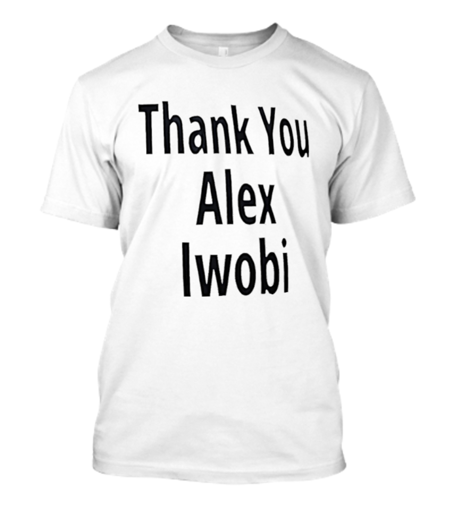 Thank You Alex Iwobi Gabriel Jesus T-Shirt