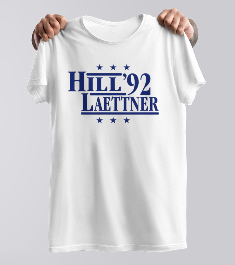 Hill Laettner '92 Duke Blue Devils Basketball Legends T-Shirt