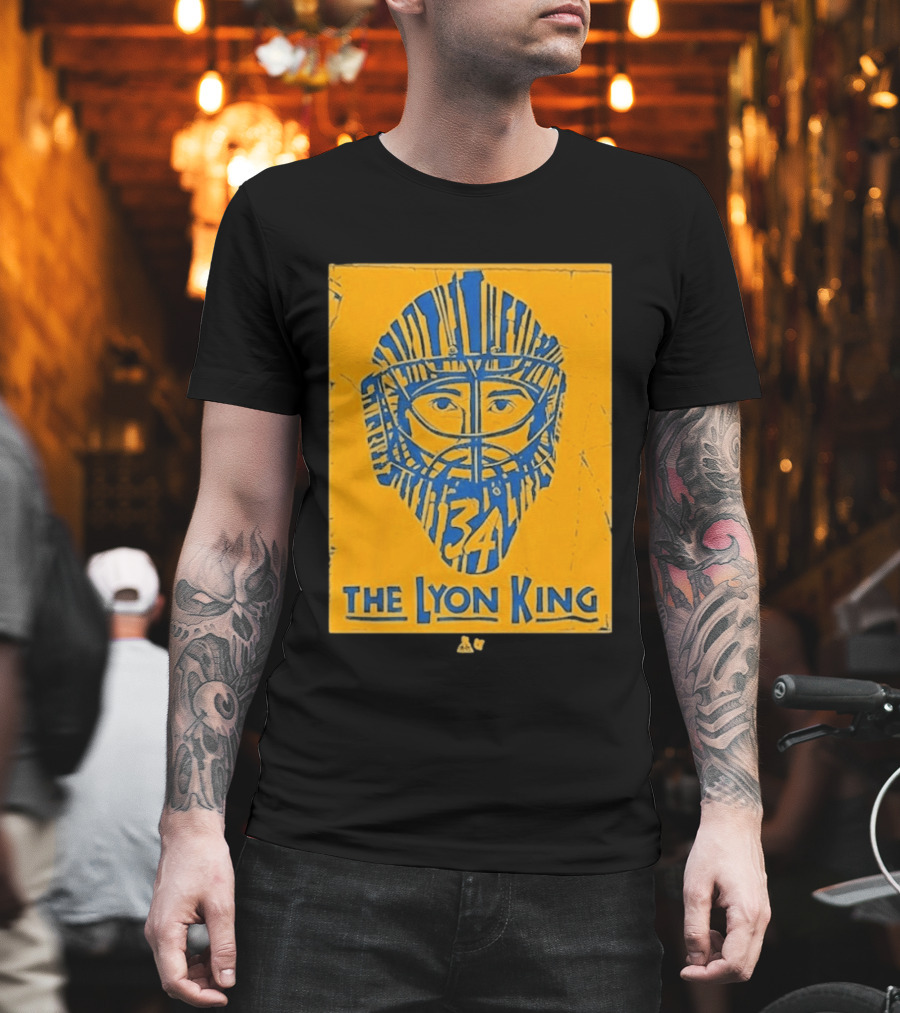The Lyon King 34 Hockey Mask T-Shirt