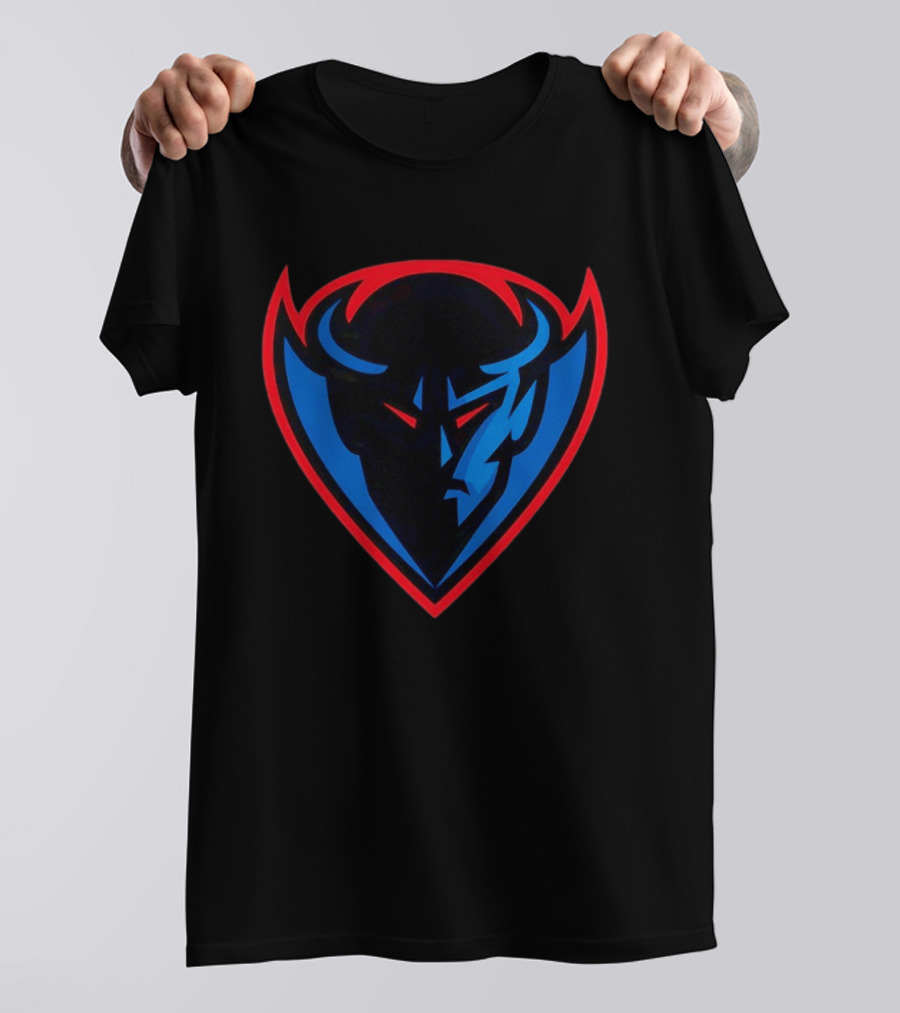 DePaul Blue Demons Iconic Logo Bold Centerpiece T-Shirt