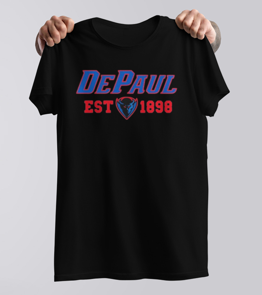 DePaul Blue Demons EST 1898 T-Shirt