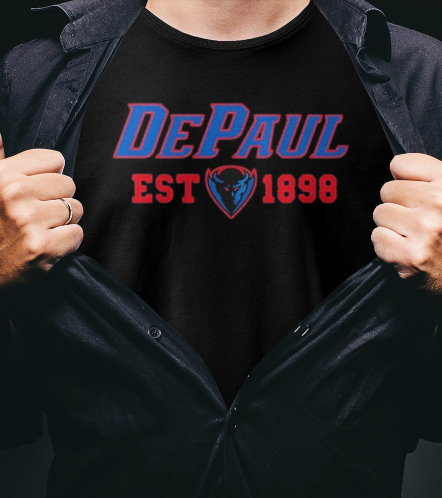 DePaul Blue Demons EST 1898 T-Shirt