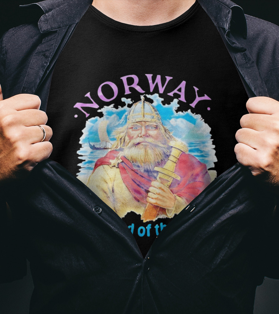 Norway The Land Of The Viking Warrior Adventure Ocean Voyage T-Shirt