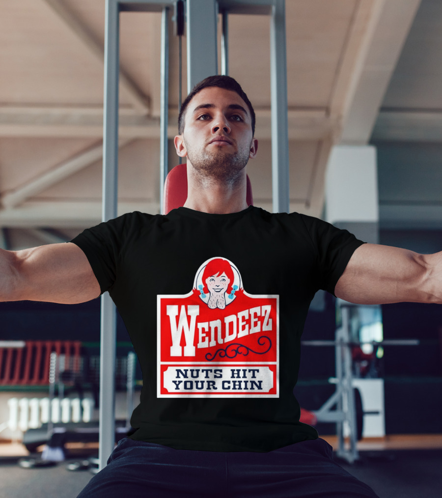 Wendeez Nuts Hit Your Chin Retro Fast Food T-Shirt