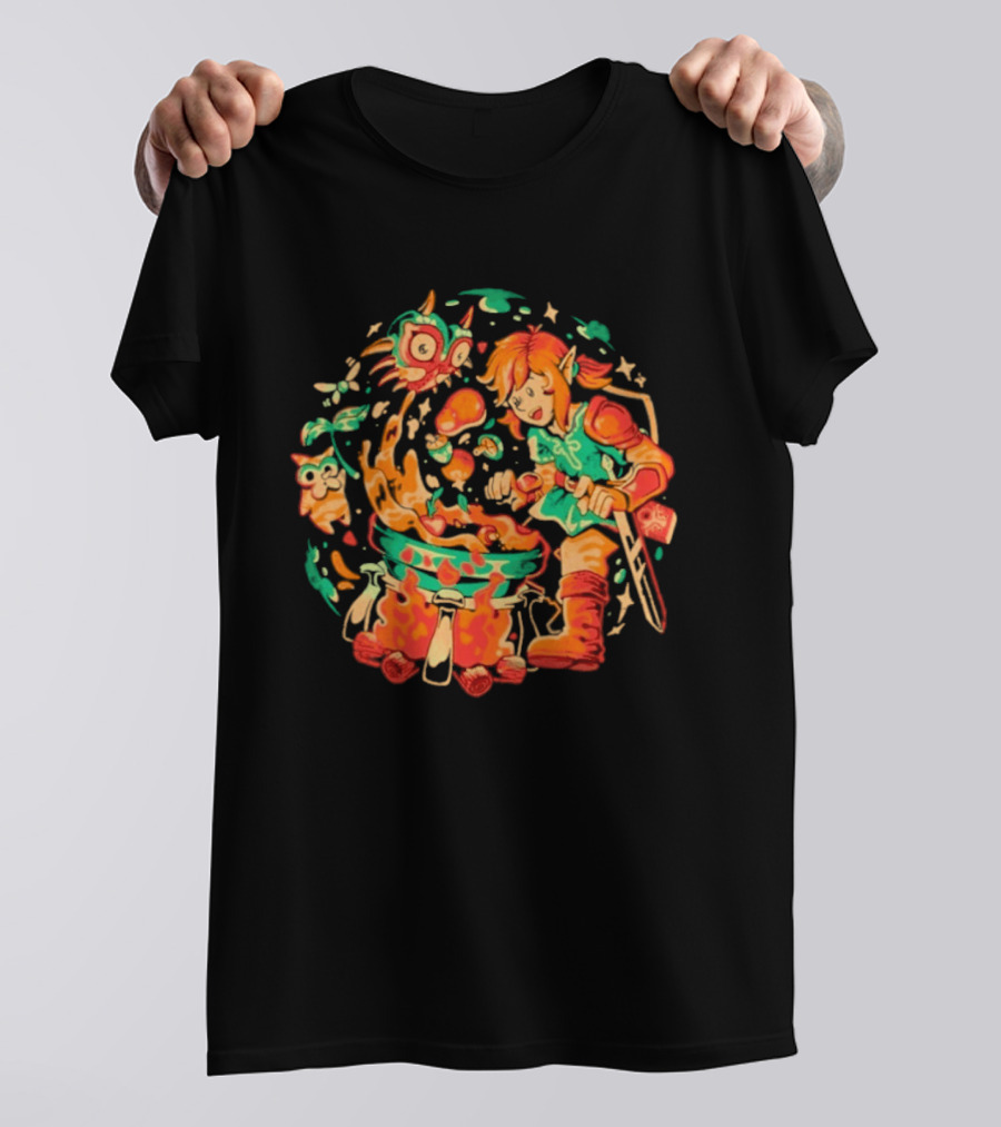 The Legend Of Stew Cooking Adventure Fantasy T-Shirt