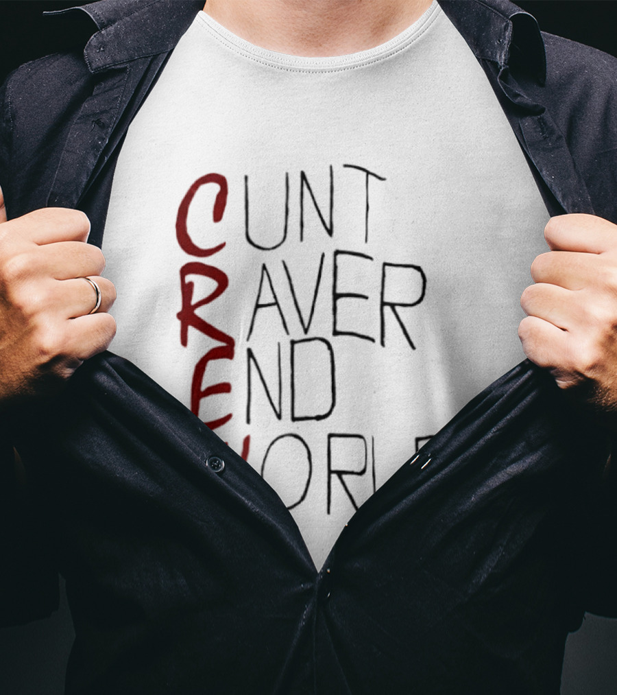 Crew Cunt Raver End World T-Shirt