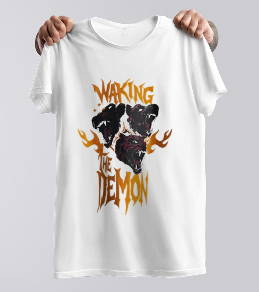 Waking The Demon Three Dog Heads T-Shirt