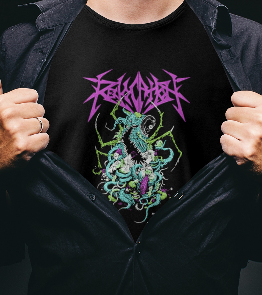 Revocation Cronenberged Monster Chaos T-Shirt