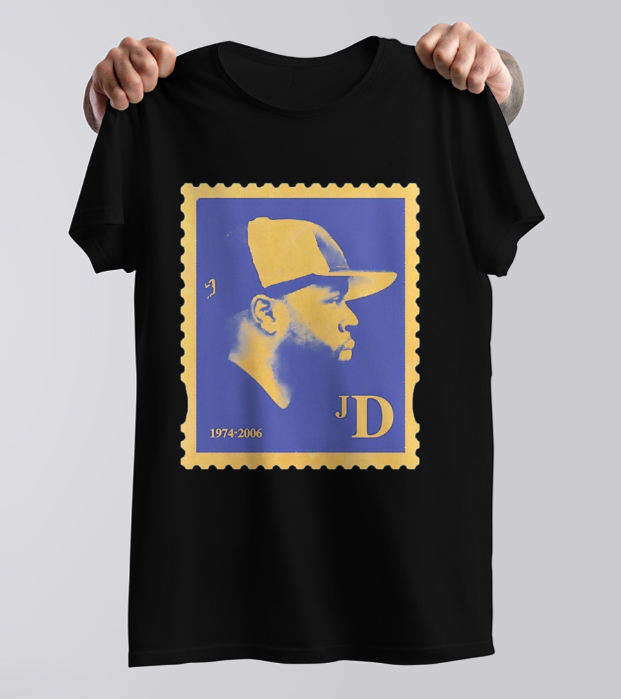 J Dilla Stamp 1974 2006 JD T-Shirt