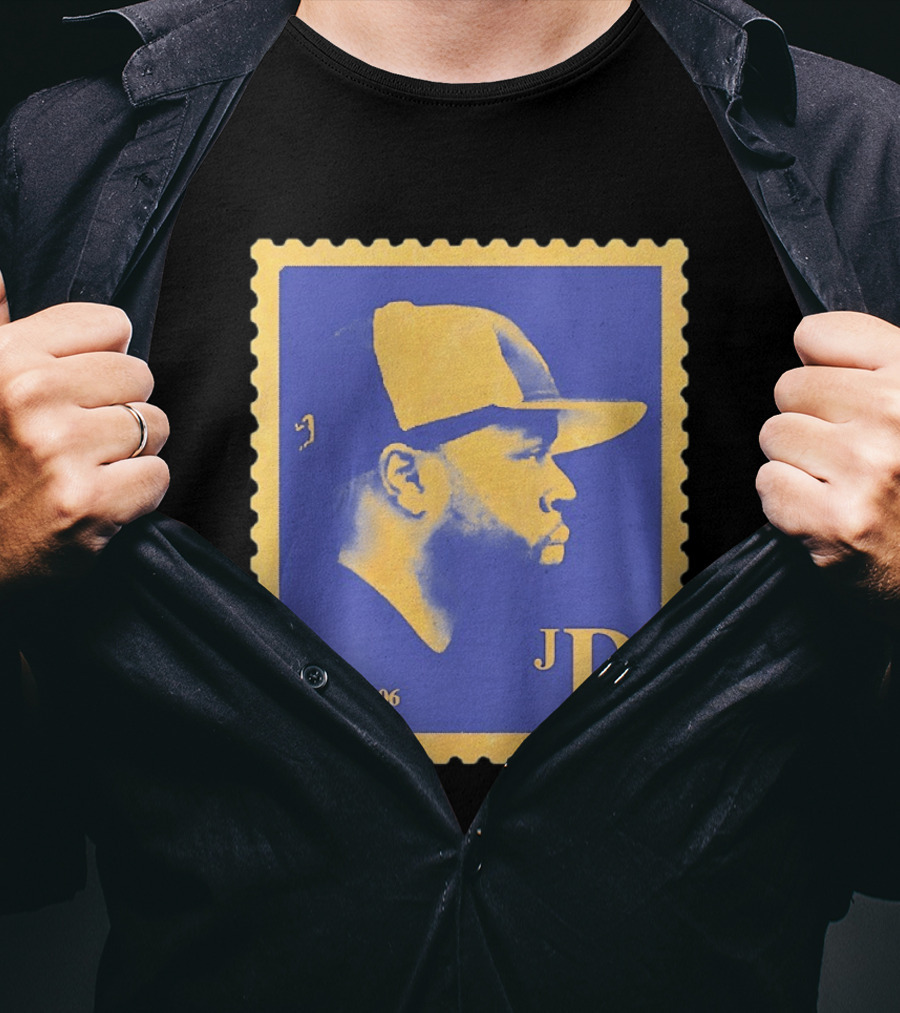 J Dilla Stamp 1974 2006 JD T-Shirt