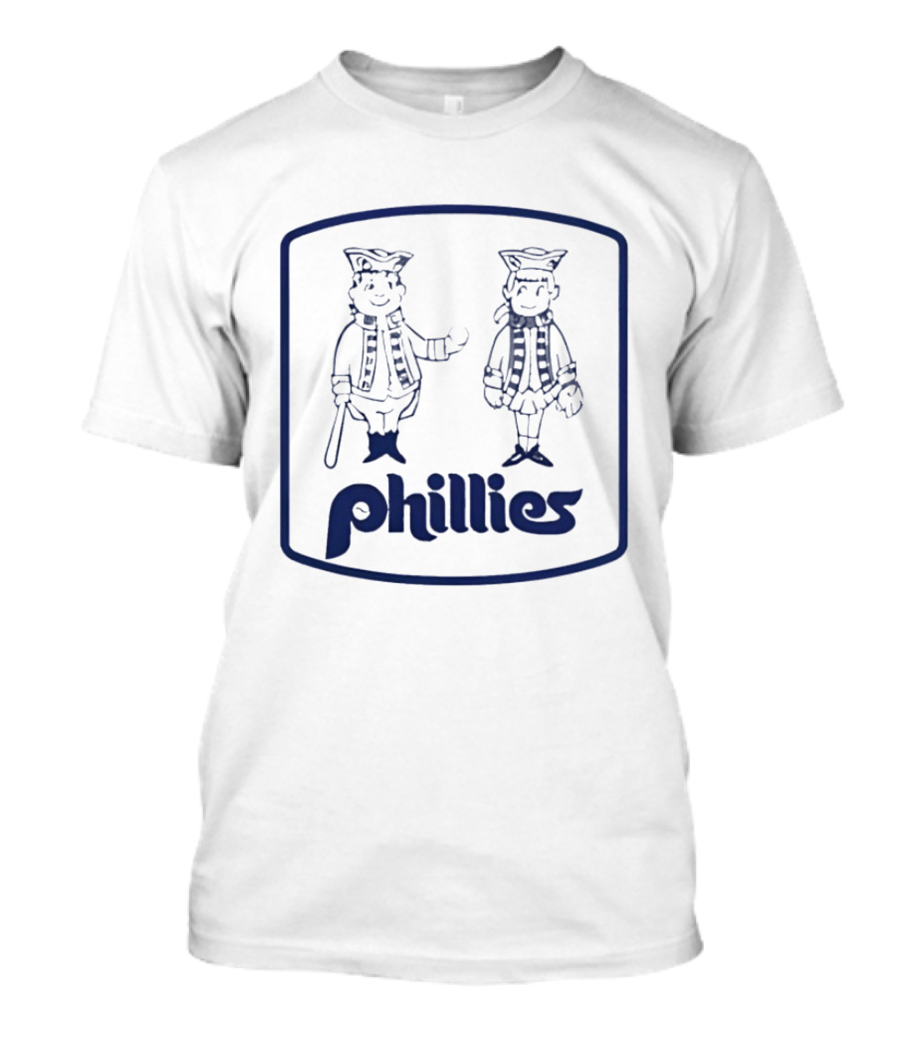 Philadelphia Phillies 1976 Vintage Mascots Baseball Team Clothing T-Shirt