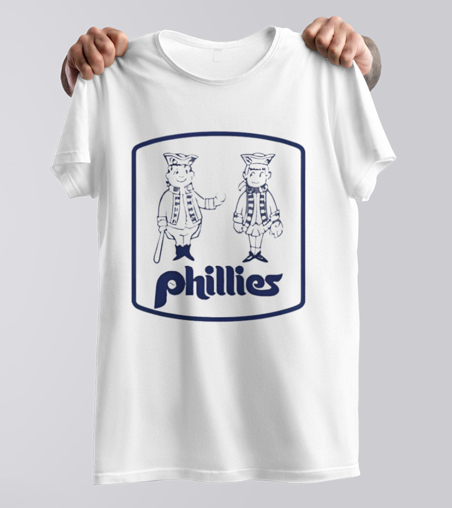 Philadelphia Phillies 1976 Vintage Mascots Baseball Team Clothing T-Shirt