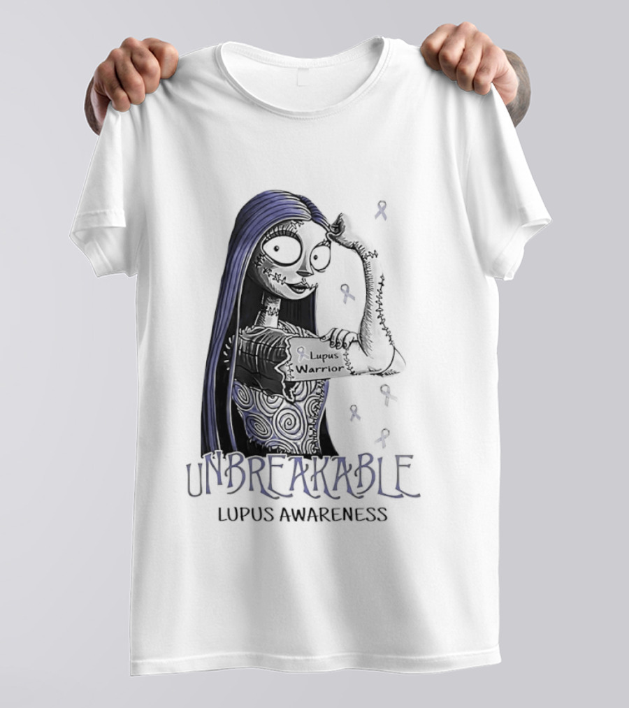 Unbreakable Lupus Awareness Sally Character ז T-Shirt
