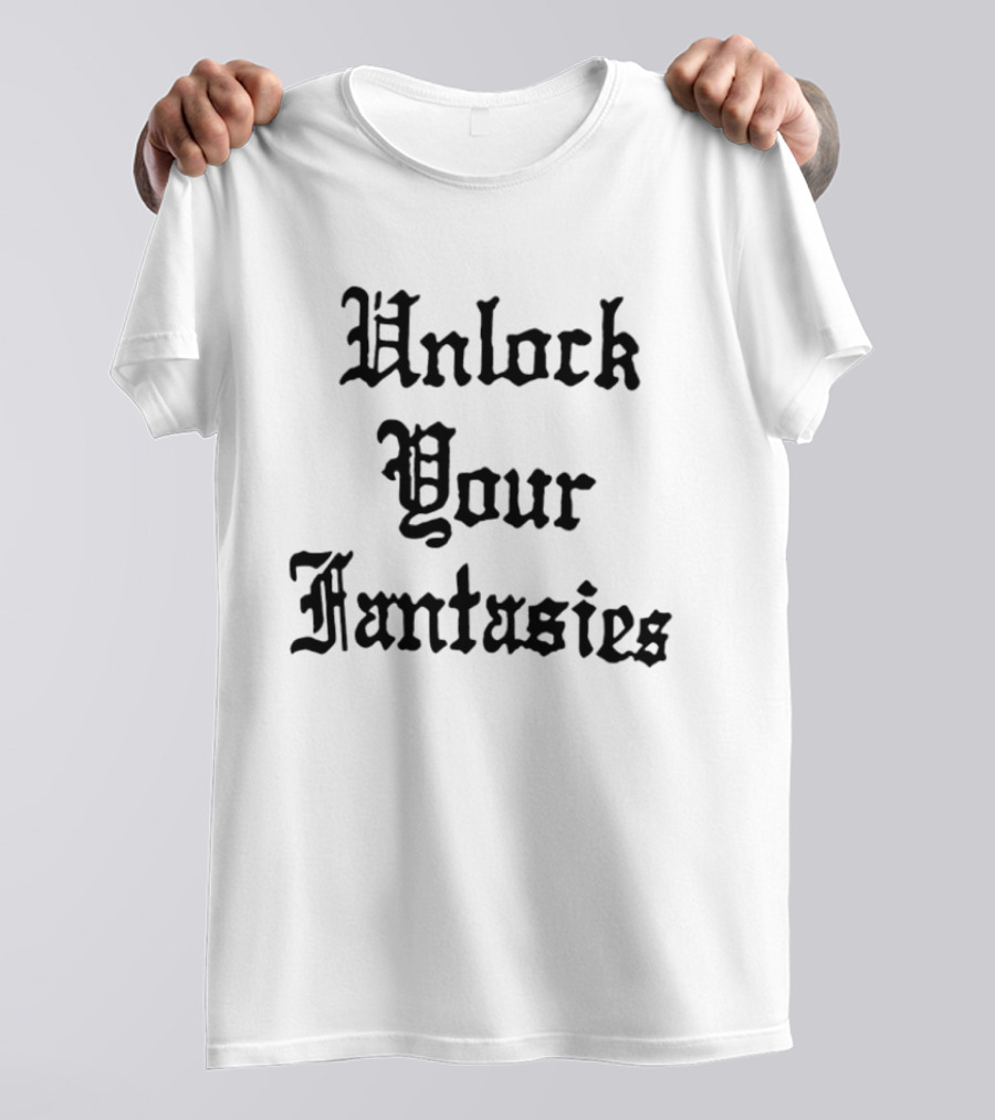 Unlock Your Fantasies Gothic T-Shirt