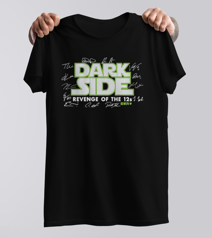 Seattle Football Dark Side Revenge Of The 12s Champions T-Shirt